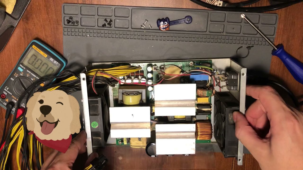 Ремонт блока питания муравей 1800w