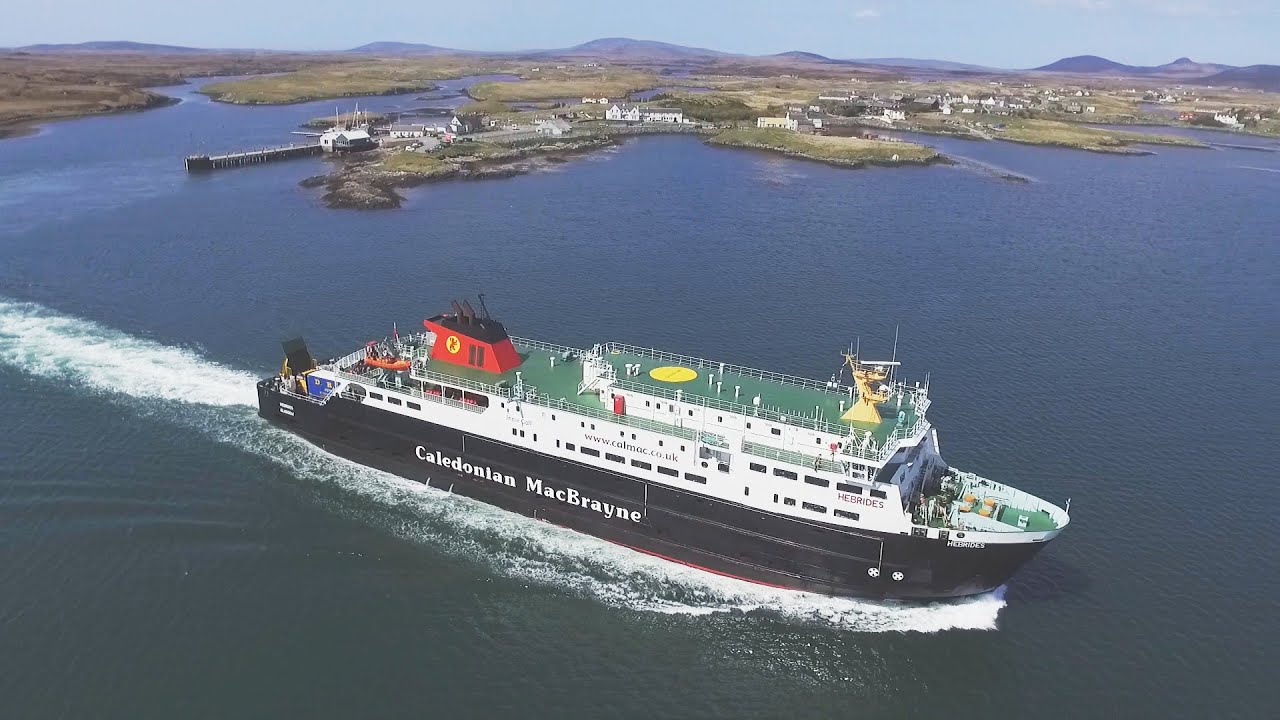 Hebrides ferry at Lochmaddy North Uist