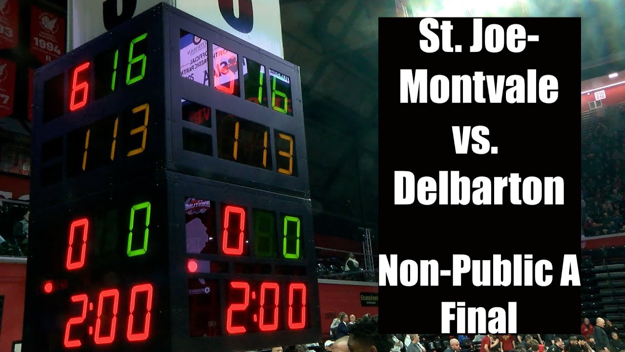 Who's #1 in NJ Wrestling? | Delbarton vs St. Joe-Montvale in Rematch for Non Public A State Title
