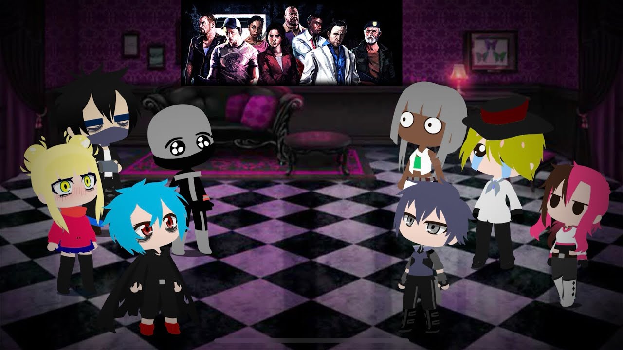 MHA & R.W.B.Y Villains React To Left 4 Dead