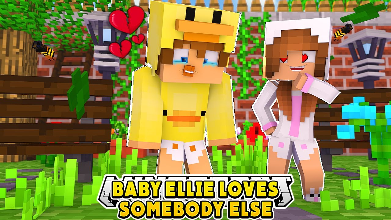 BABY ELLIE IS IN LOVE WITH SOMEBODY ELSE!! Minecraft Date - Baby Duck Adventures