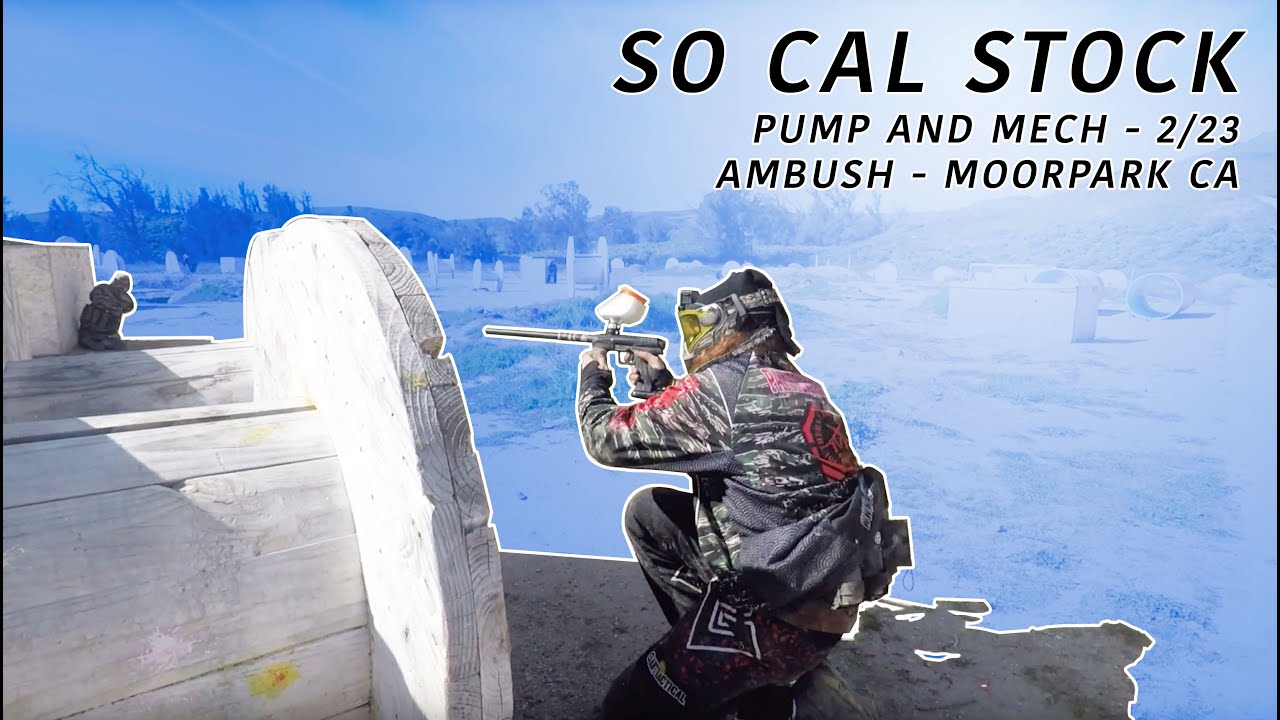 So Cal Stock at Ambush - Mech & Pump Paintball February 2019