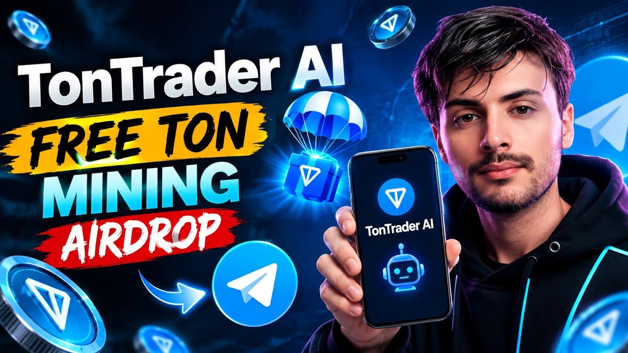 TonTrader AI Telegram Bot | Free TON Mining & Airdrop|Real or Fake