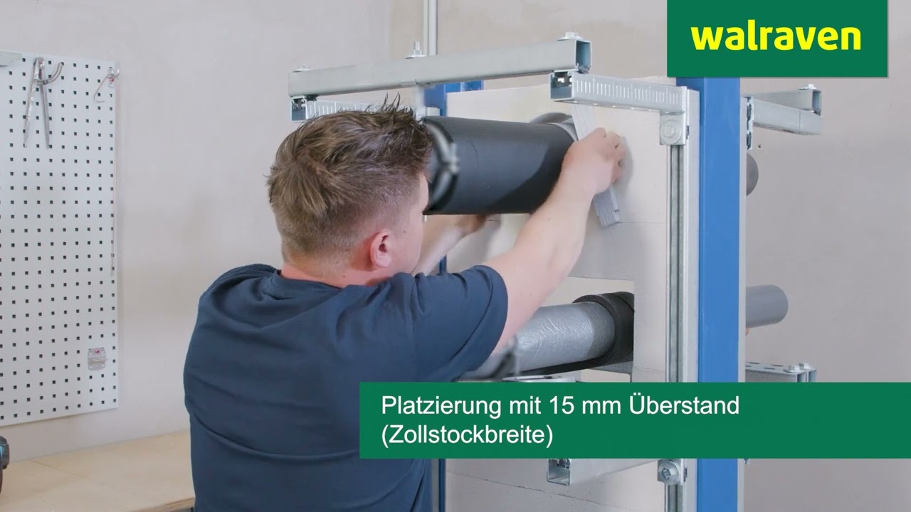 Walraven Pacifyre® NBR-plus Brandschutzband - Einbauvideo