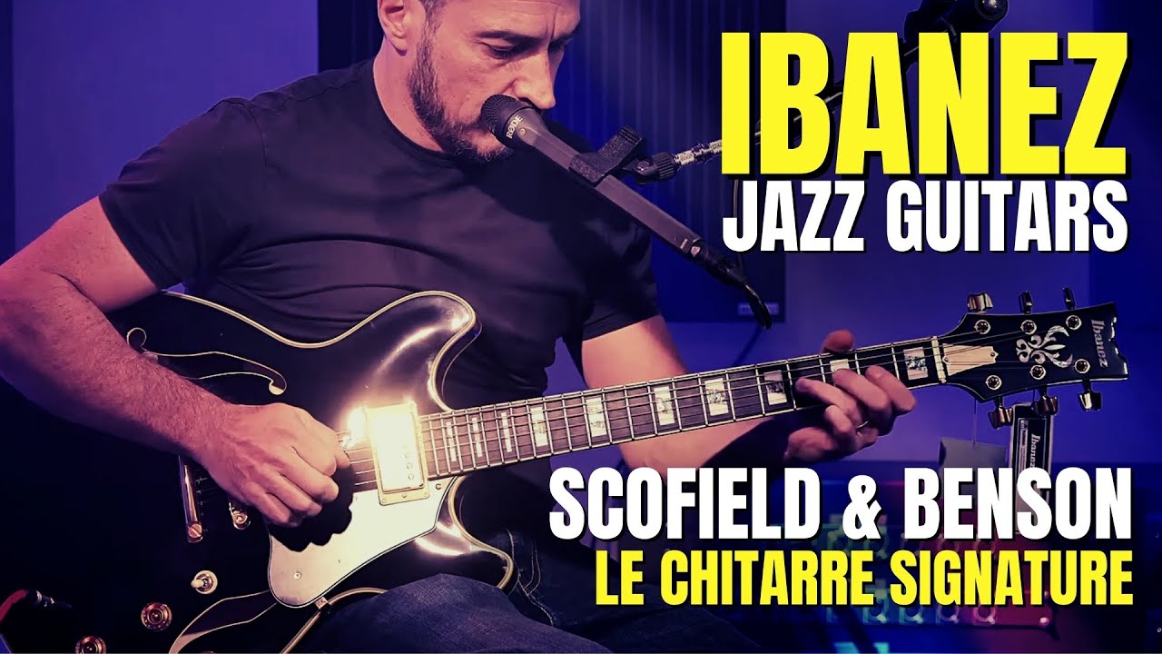 Le meravigliose chitarre Ibanez di JOHN SCOFIELD e GEORGE BENSON