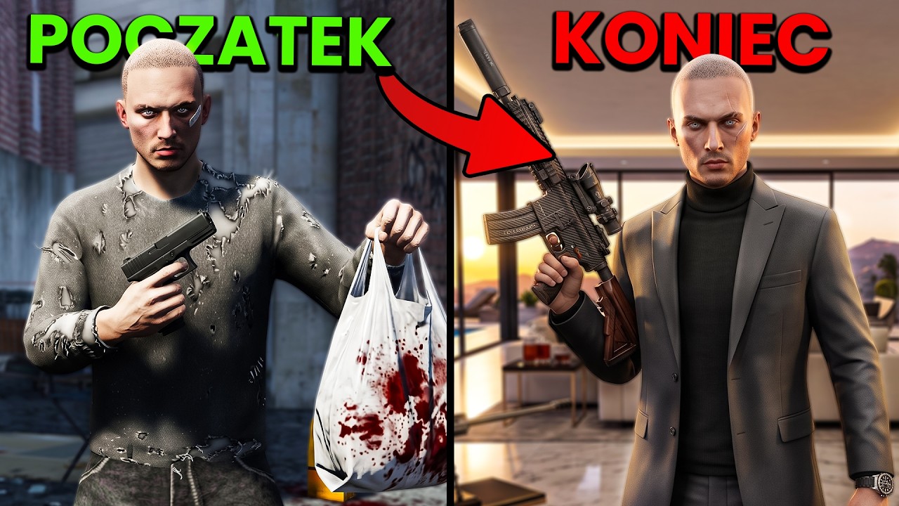 OD ZERA DO MILIONERA Jako HITMAN w GTA V!
