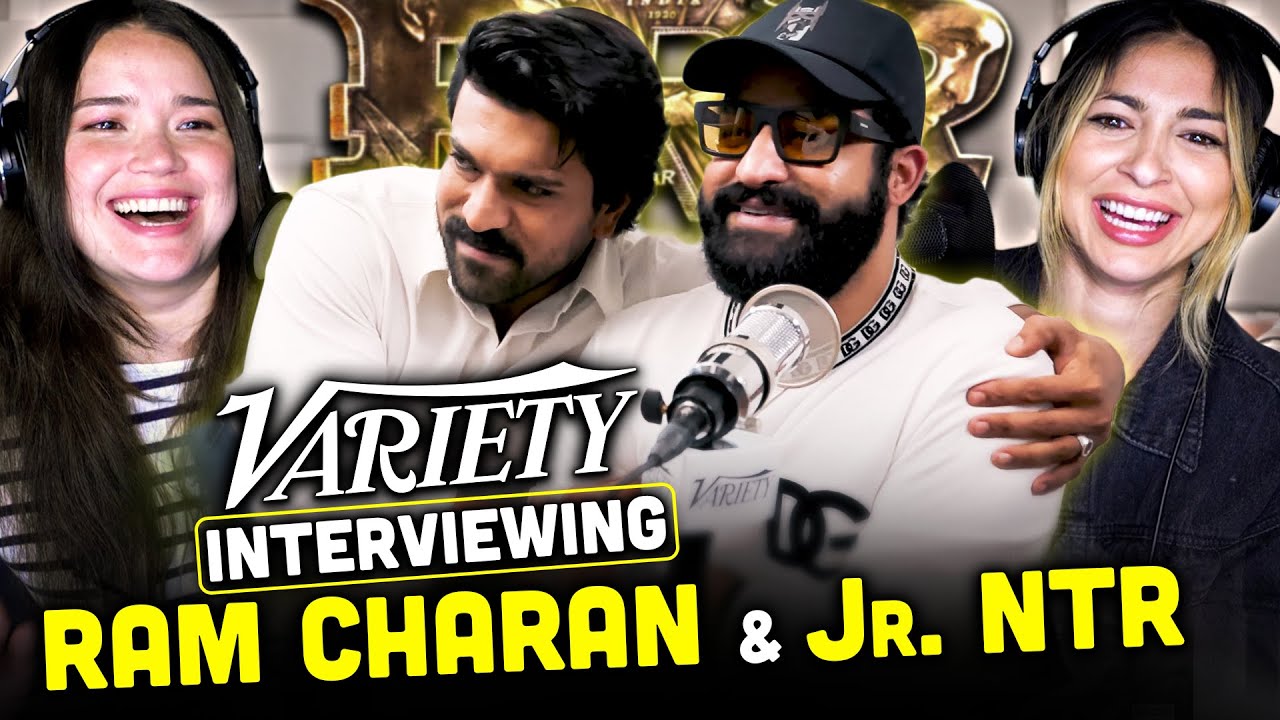 RAM CHARAN & NTR Jr. Talk Naatu Naatu & RRR's International Success REACTION! | Vanity Fair