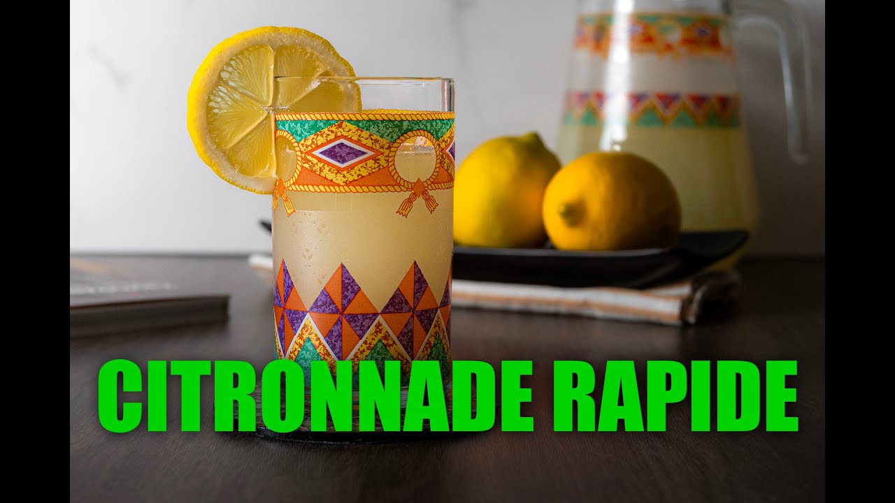 Citronnade Maison : La Recette Ultrarapide au Thermomix
