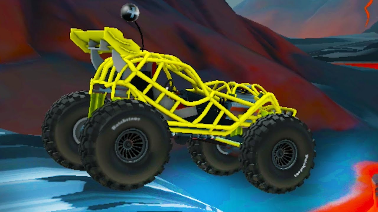 МАШИНЫ МОНСТРЫ MMX Hill Climb #5 Гонки с Кидом на #МАШИНКИКИДА