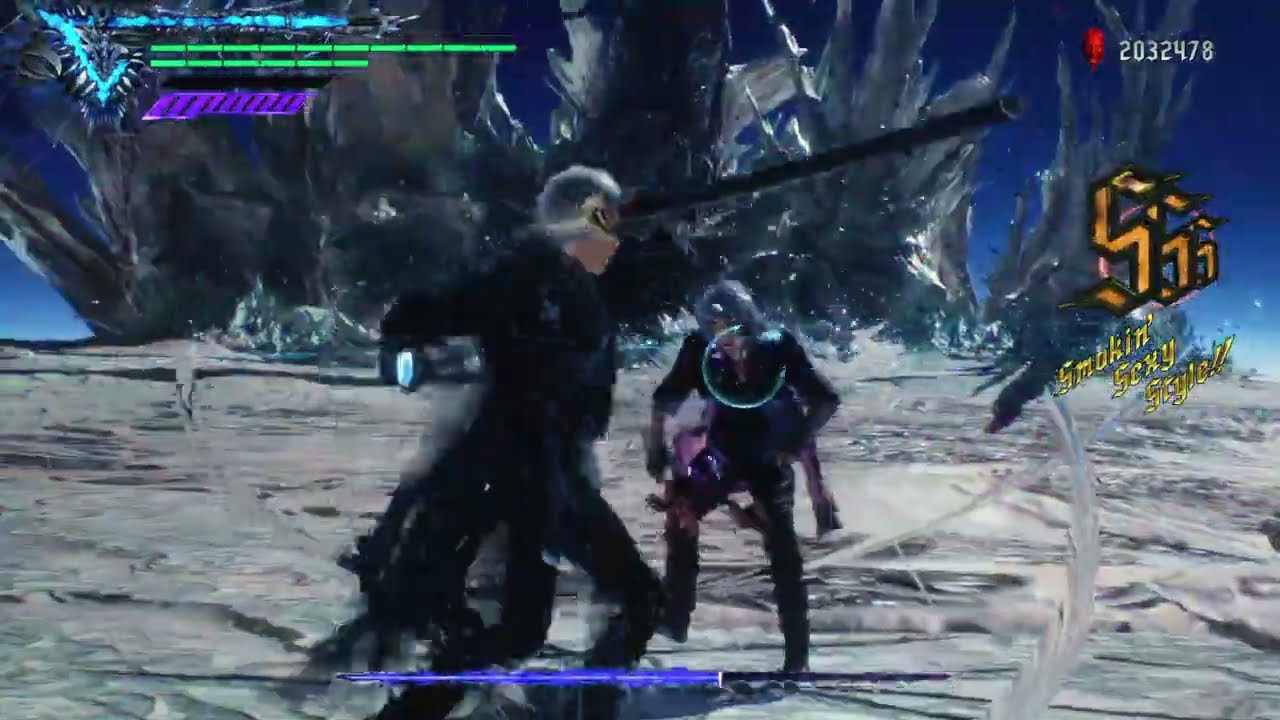 DMC5: vergil mission 20 - DMD purely the yamato No Damage