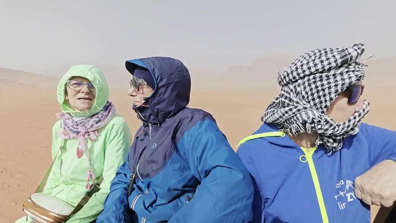 Jordania . Pustynia Wadi Rum