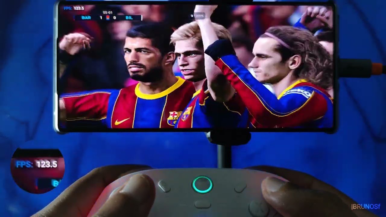 PES 2021 - 120 FPS - REDMAGIC 10 PRO  Snapdragon 8 Elite (Winlator 10.0 Hotfix)