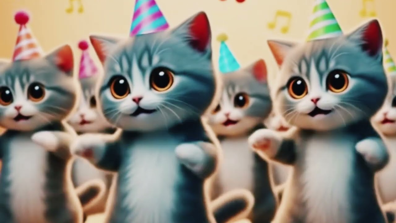 Cats pep dance/catties dance/kitties dance