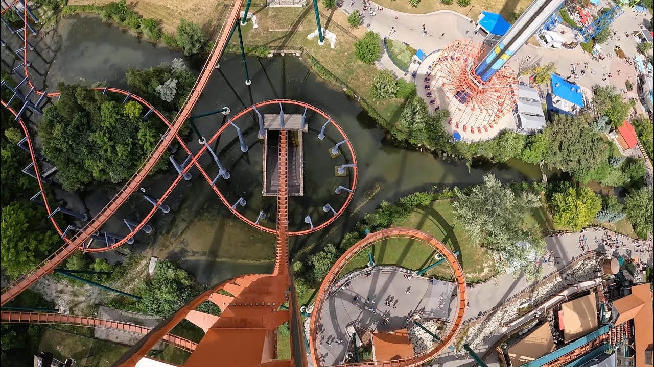 Yukon Striker Front row POV 4K | Canadas Wonderland |
