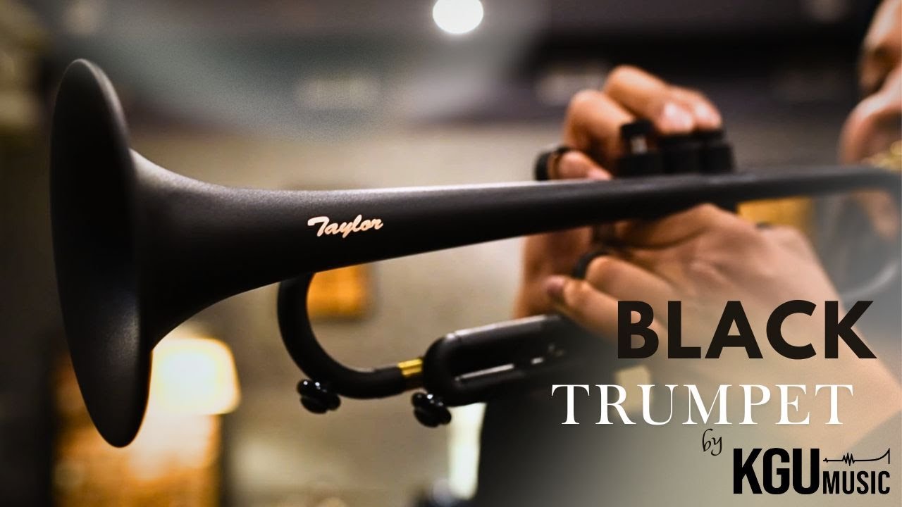 What does a black trumpet sound like? KGUmusic black RS Trumpet with TAYLOR bell #trumpet #kgumusic