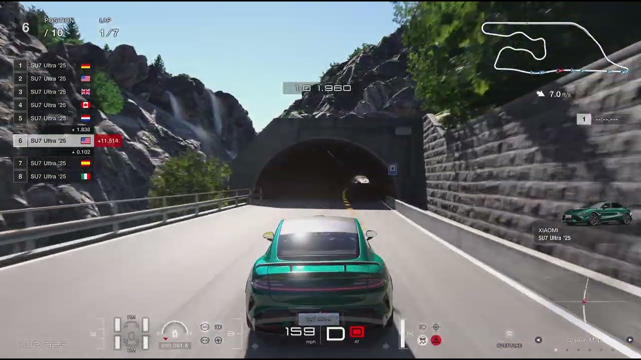 Gran Turismo 7 - Weekly Challenge - Xiaomi SU7 Ultra One Make - Deep Forest Raceway - SU7 Ultra '25