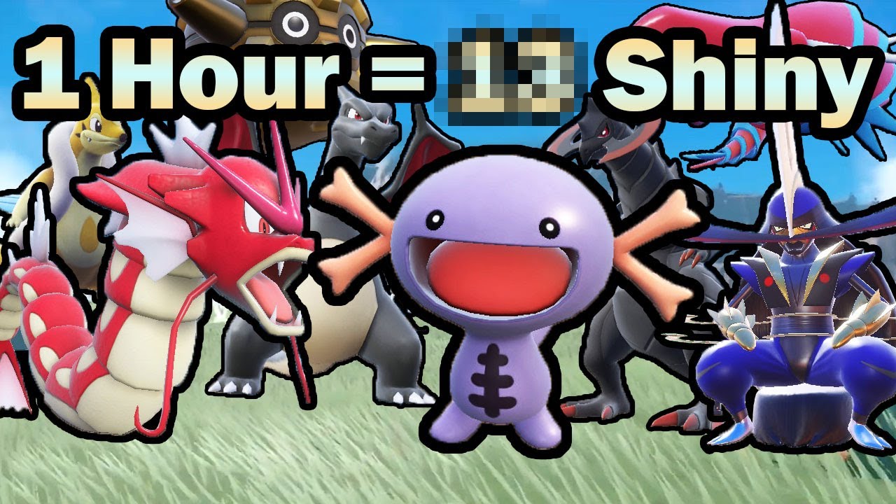 How many Shiny Pokemon can you catch in One Hour in Pokemon Scarlet and Violet?