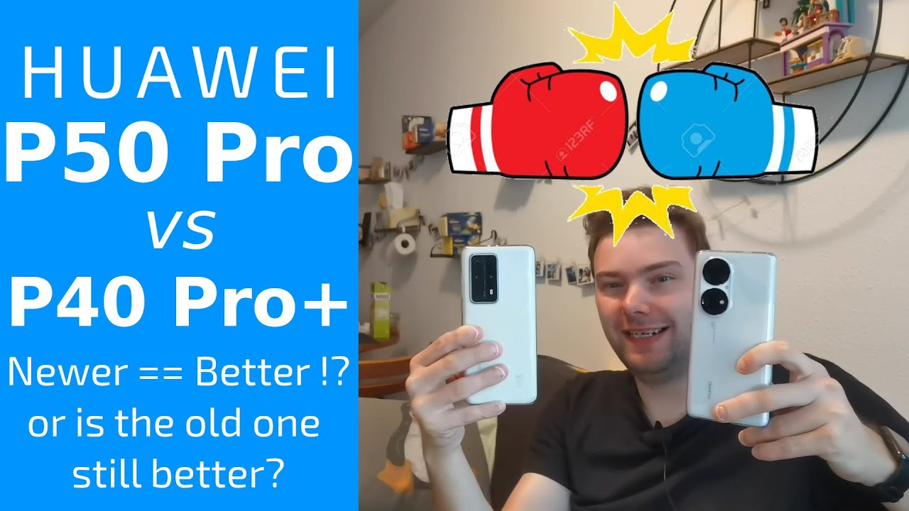 Huawei P50 Pro vs P40 Pro+