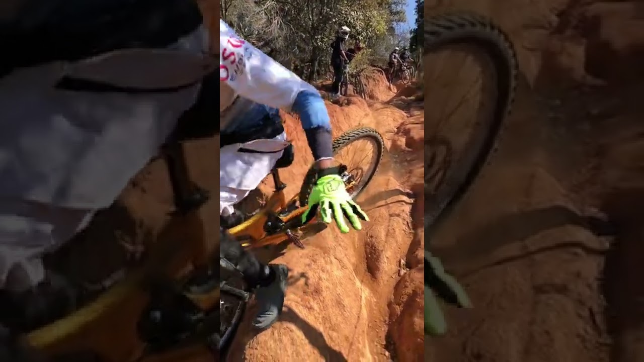 Salvando caída. !!!  Kike !!  Gtobike fragua bike park