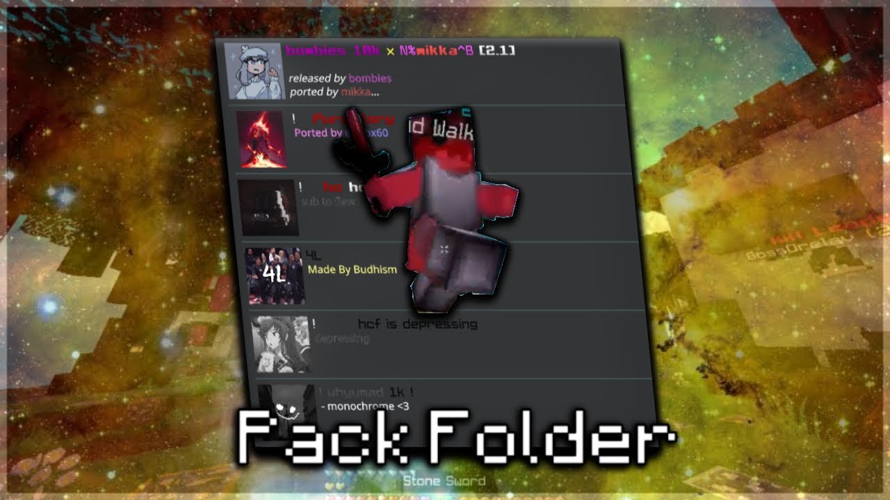 Hive Pack Folder #5 (treasure wars,skywars,sumo,scrims)