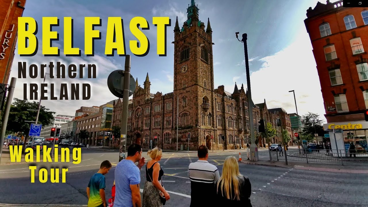 Belfast, Northern Ireland (UK) City Centre \ Walking Tour.