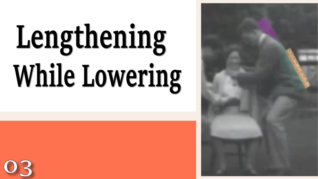 03 Lengthening While Lowering - Learning to Sit Down and Stand Up