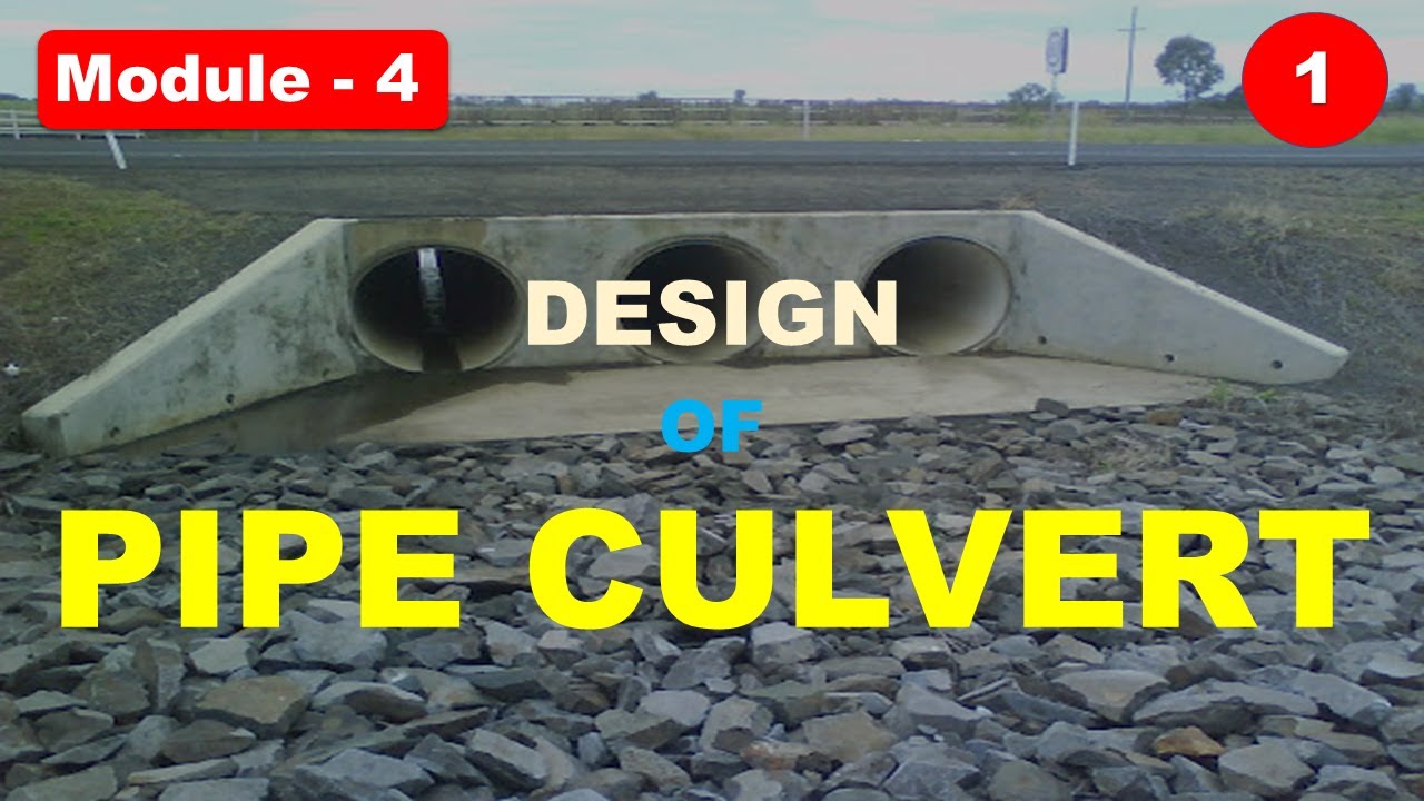 M4_1 - Design of Pipe Culvert