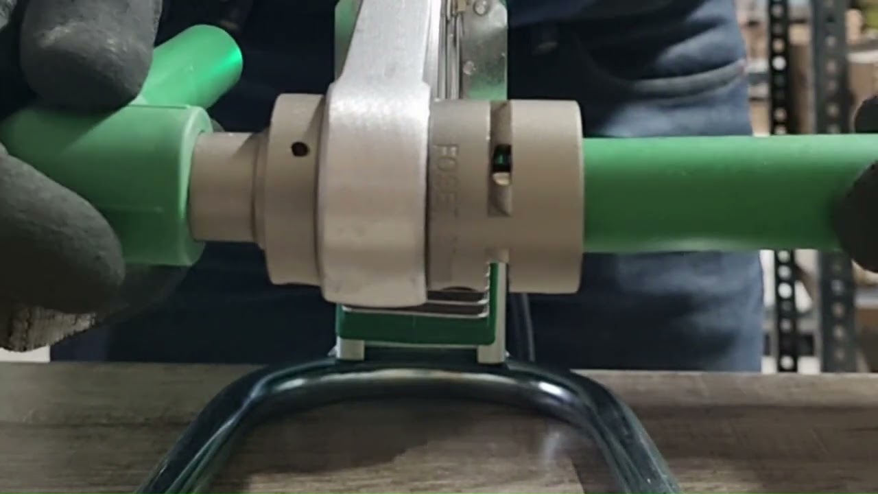 ¿Cómo se utiliza la termofusora Termoflow Foset?