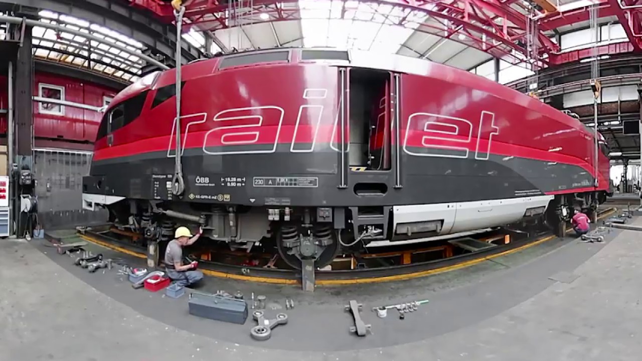 ÖBB Innotrans 2018 // 360° VR Werk Linz