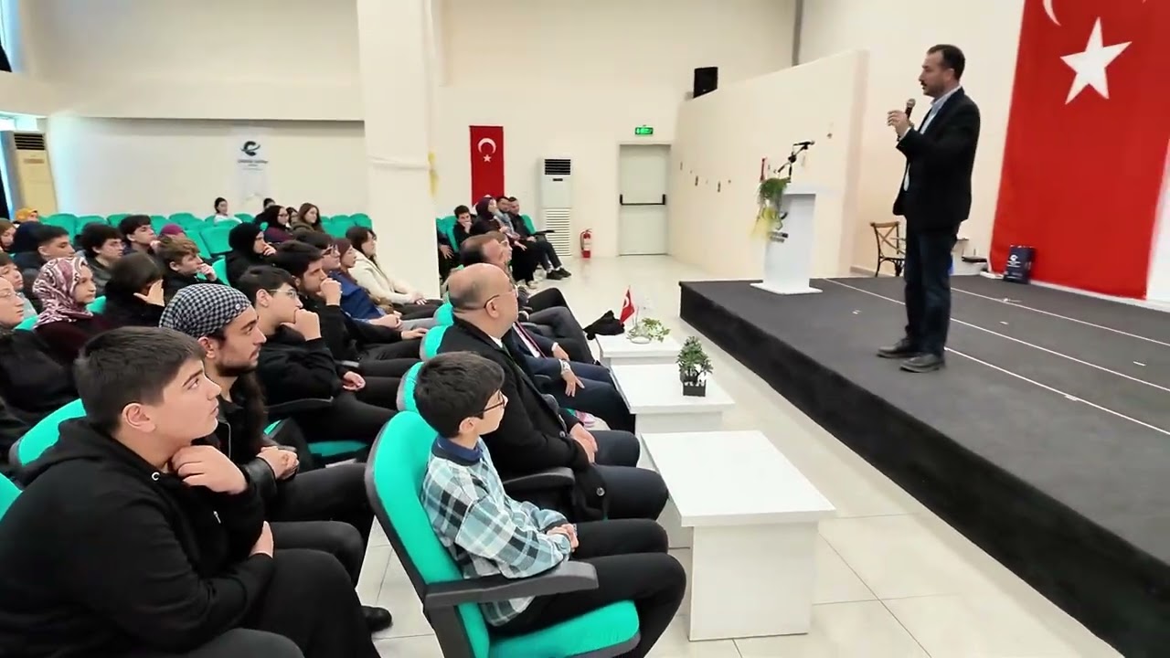 Uzman Psikolojik Danışman Ferhat Yılmaz’ı öğrencilerimizle buluşturduk.