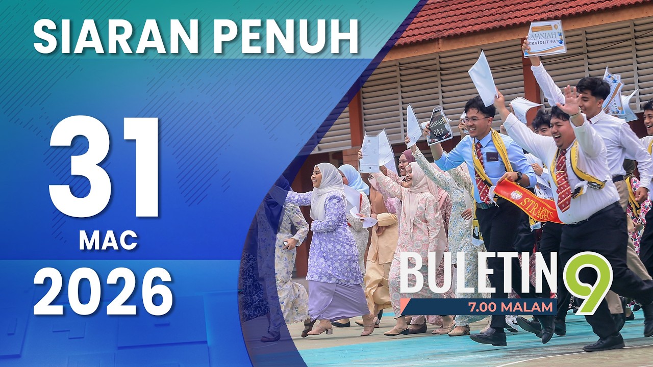 SPM 2025: 13,779 Calon Dapat Semua A, Catat Gred Purata Kebangsaan 4.42 | Buletin TV9, 31 Mac 2026