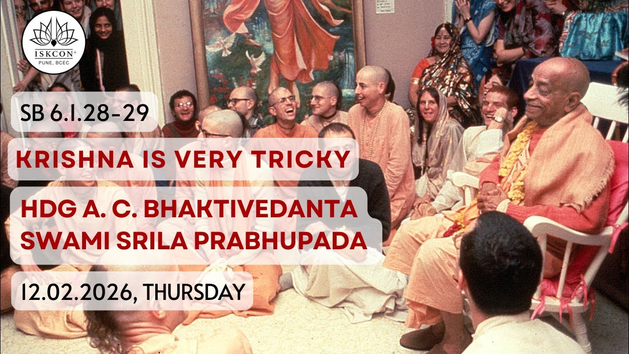 SB 6.01.28-29 | KRISHNA IS VERY TRICKY | HDG A.C Bhaktivedanta Swami Srila Prabhupada