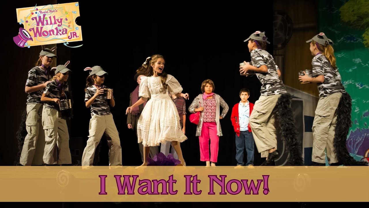 Willy Wonka Live- I Want It Now! (Act II, Scene 6)