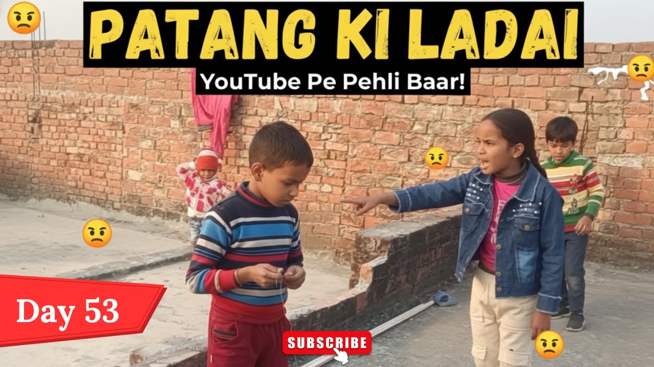 Patang ke liye Bachchon me Zordaar Fight 😂 | Full Masti Vlog