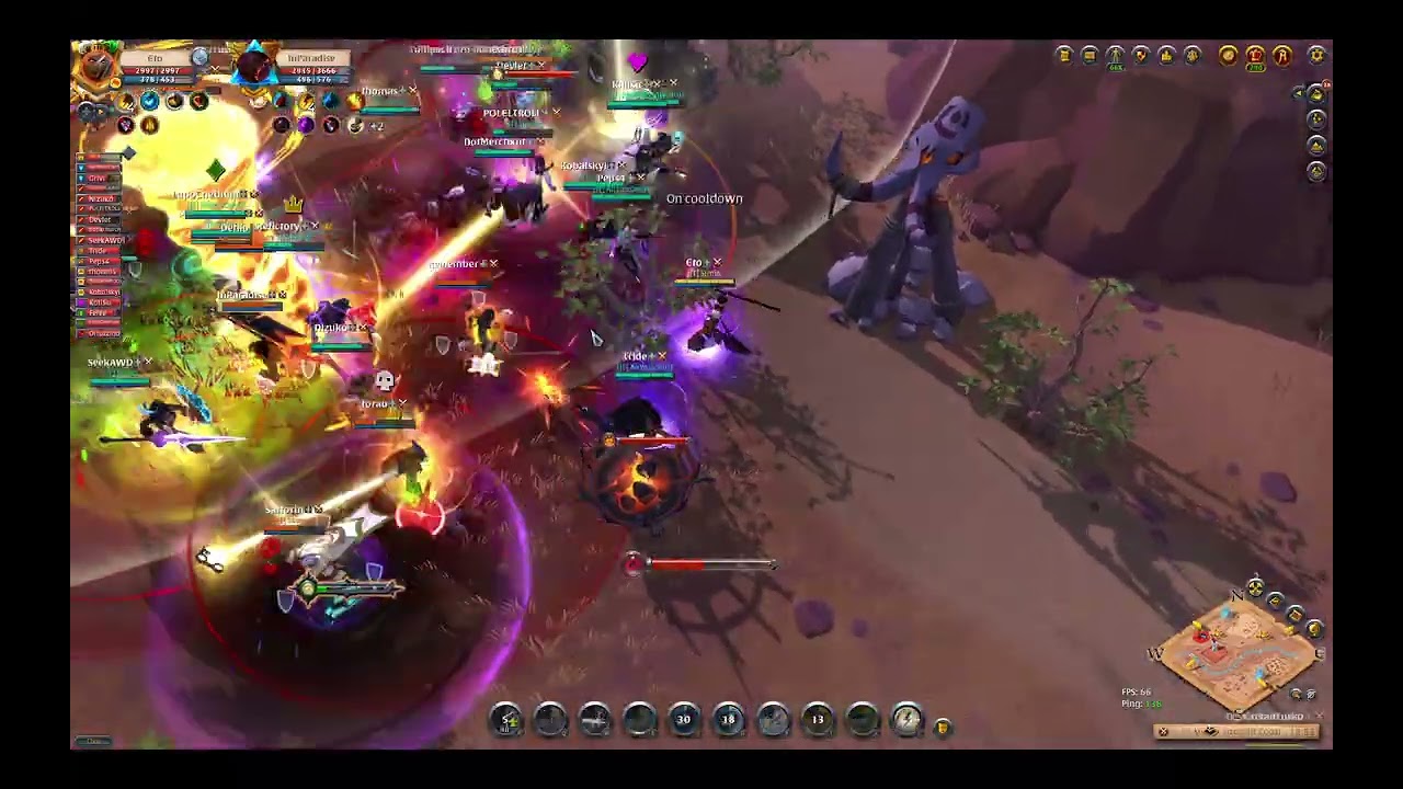 ALBION ONLINE EU - LONGEST BRAWL EVER - DAMNATION POV