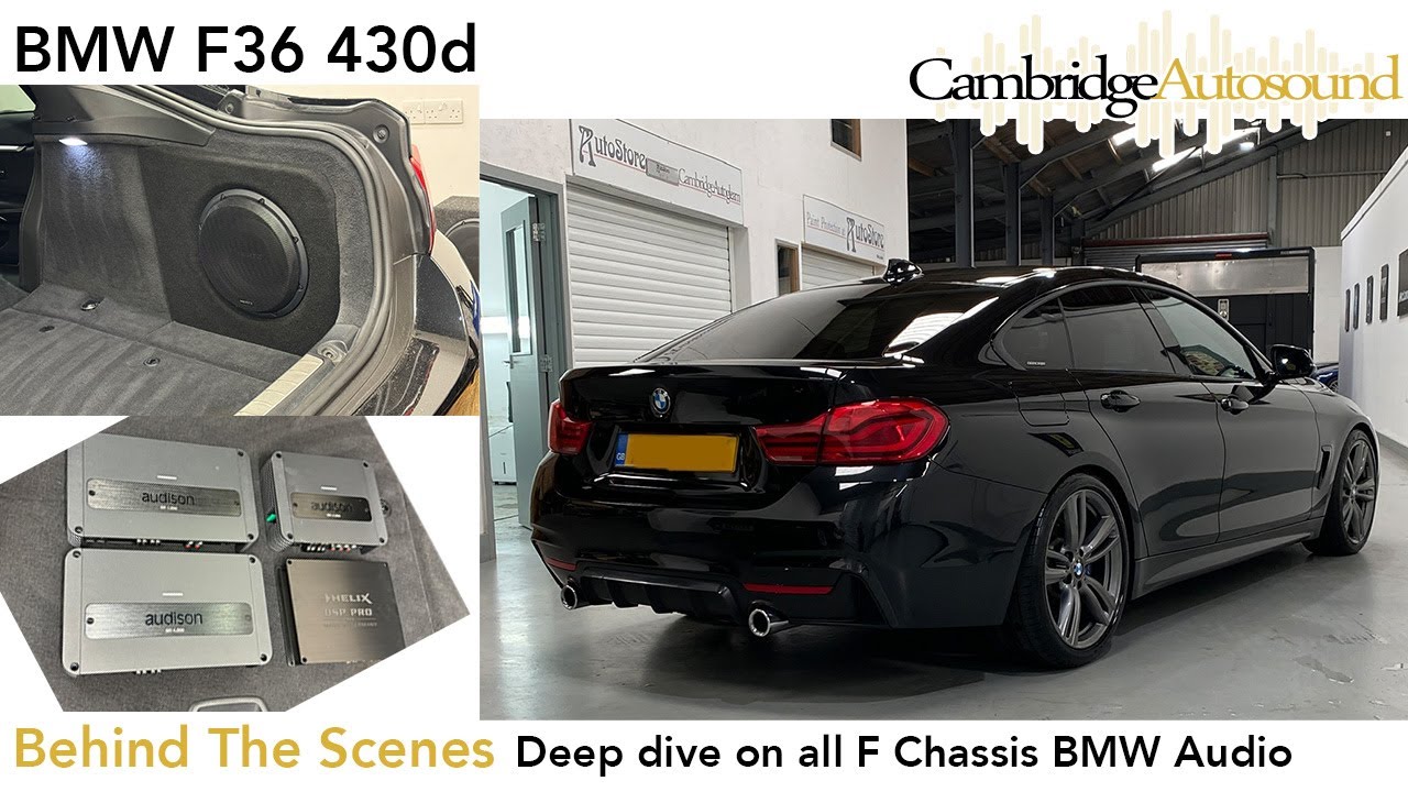 BMW audio upgrades - F Chassis (F30 / F80 etc). Morel, Audison, Helix. So much to choose from!