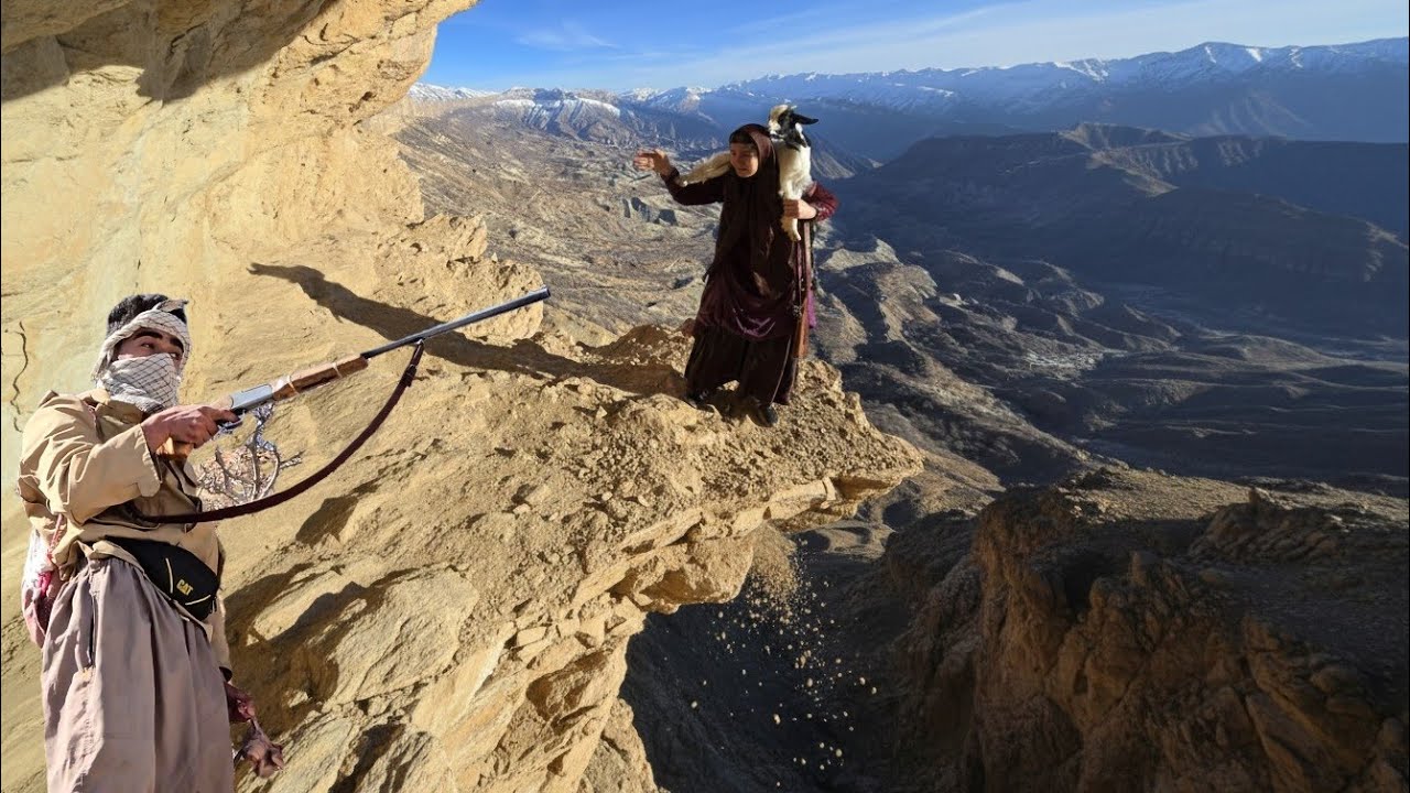 🐑🌄 Kulthum's risky mission to save the lost sheep: ⛰️🔫 Kulthum's fight with the quail hunter