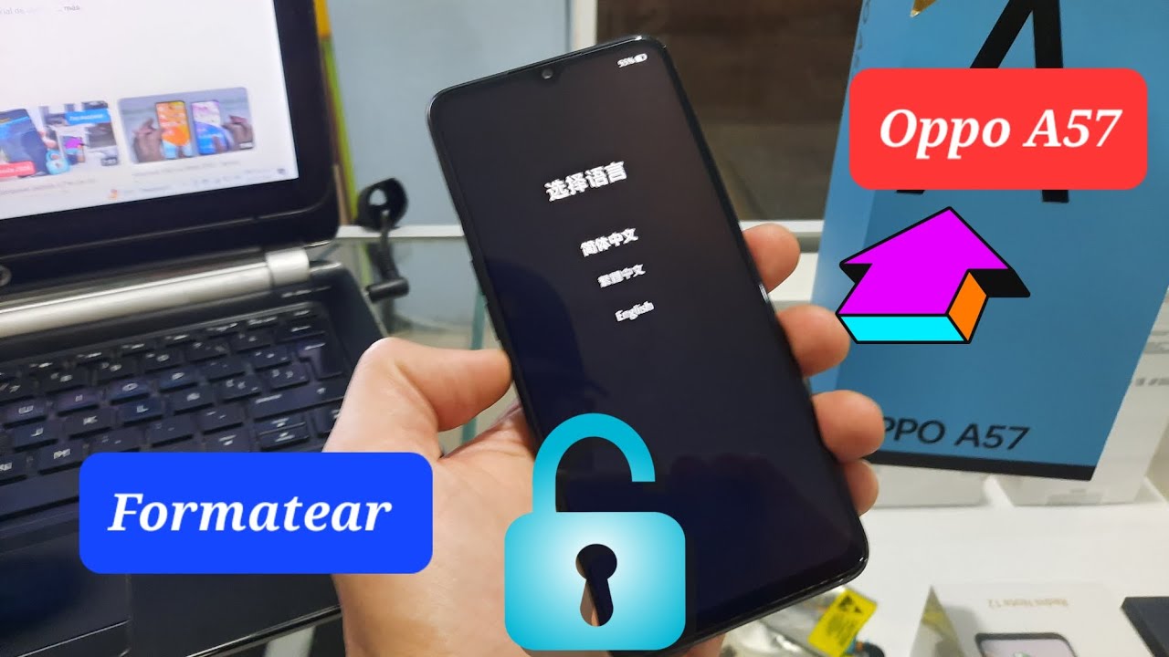 Como Quitar Patrón a Oppo A57 - Hard Reset / Reiniciar