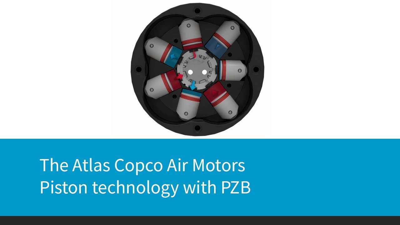 Atlas Copco Piston Air Motors PZB