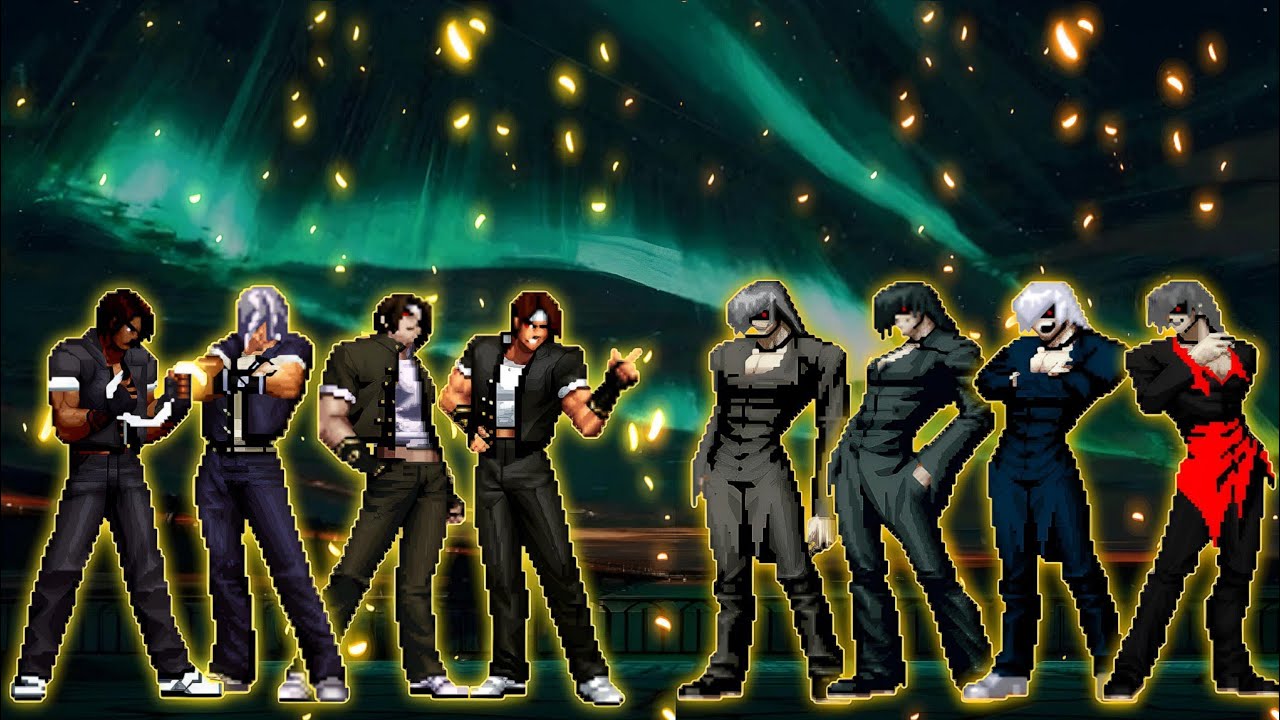 [KOF Mugen] Kusanagi Team VS. Element Team