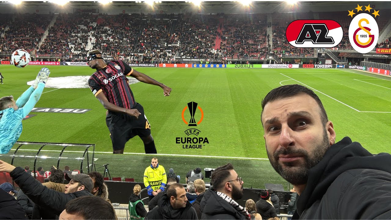 Punkteteilung nach Kampf | AZ Alkmaar vs. Galatasaray Istanbul | Stadion Vlog | Europa League |