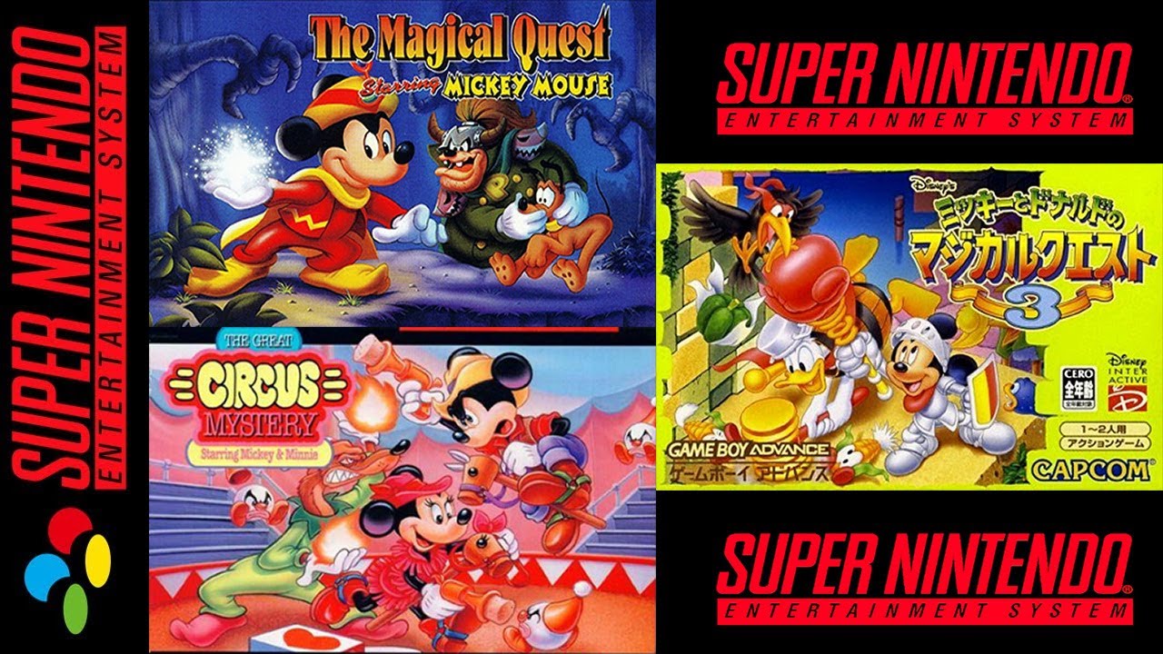 SNES Disney's Magical Quest Trilogy: Longplay [No Commentary]
