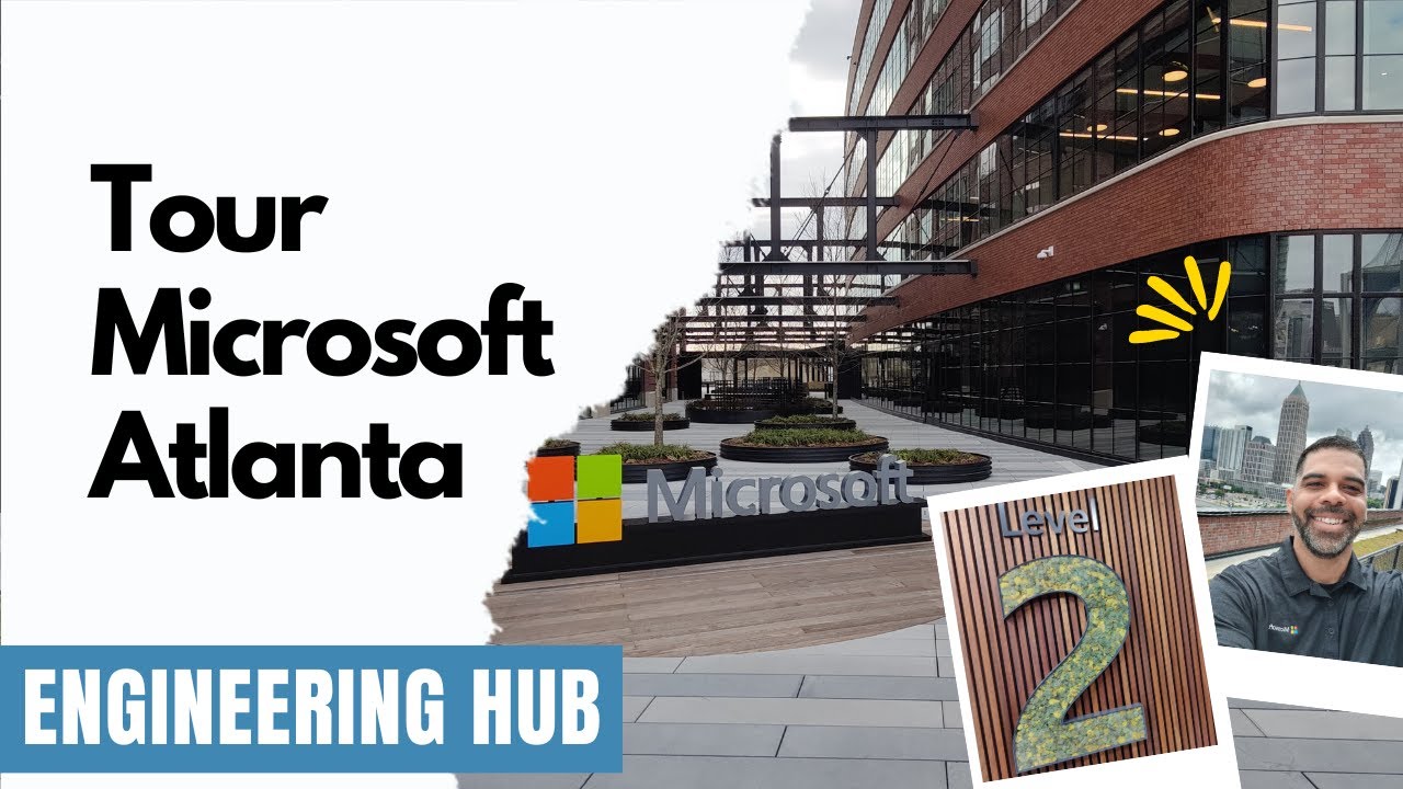 Открытие новых офисов Microsoft в Атланте #microsoftatlanta #atlanticyards