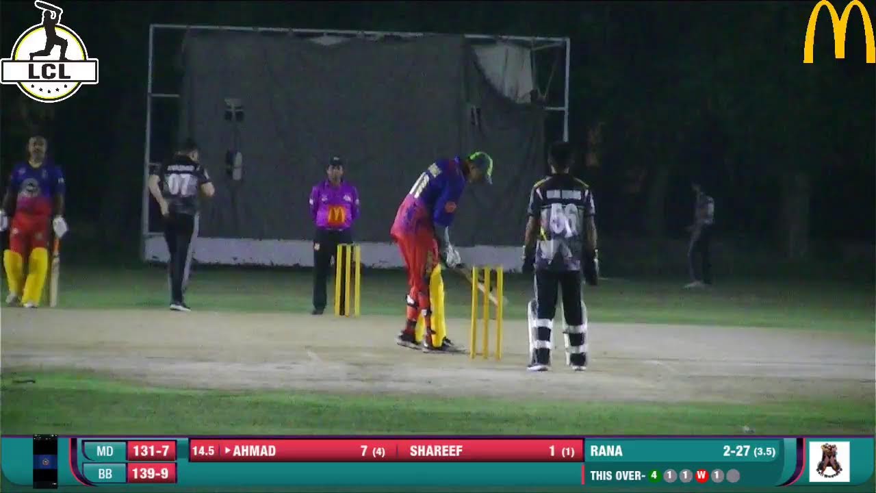 LCL-33 RAMZAN LEAGUE (A2) MATCH #20 BALL BUSTERS VS MIAN DEVELOPERS