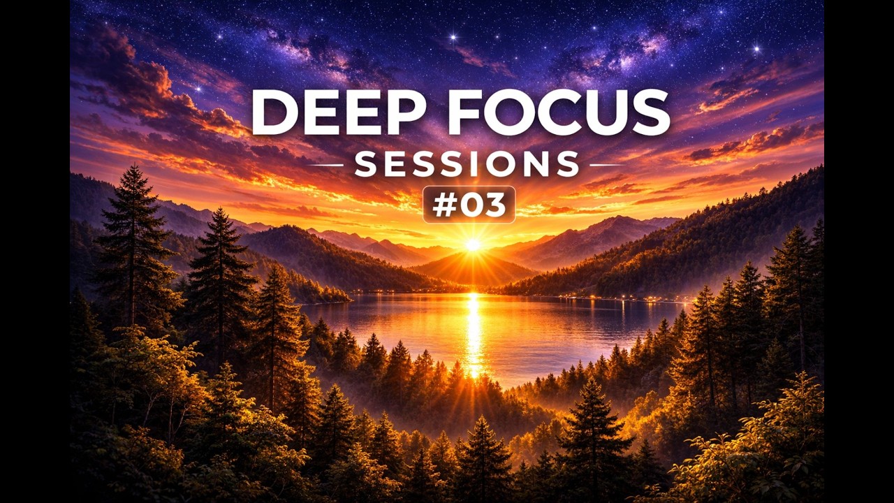 Deep Focus Sessions #03 — Flow State Ambient Music for Coding, Study & Concentration (2 Hours)