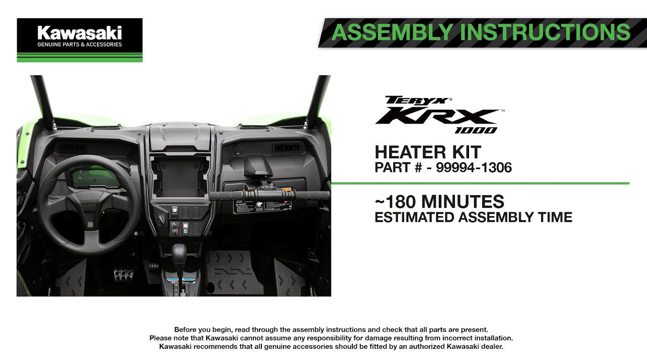 99994-1306 Heater Kit - Installation Video
