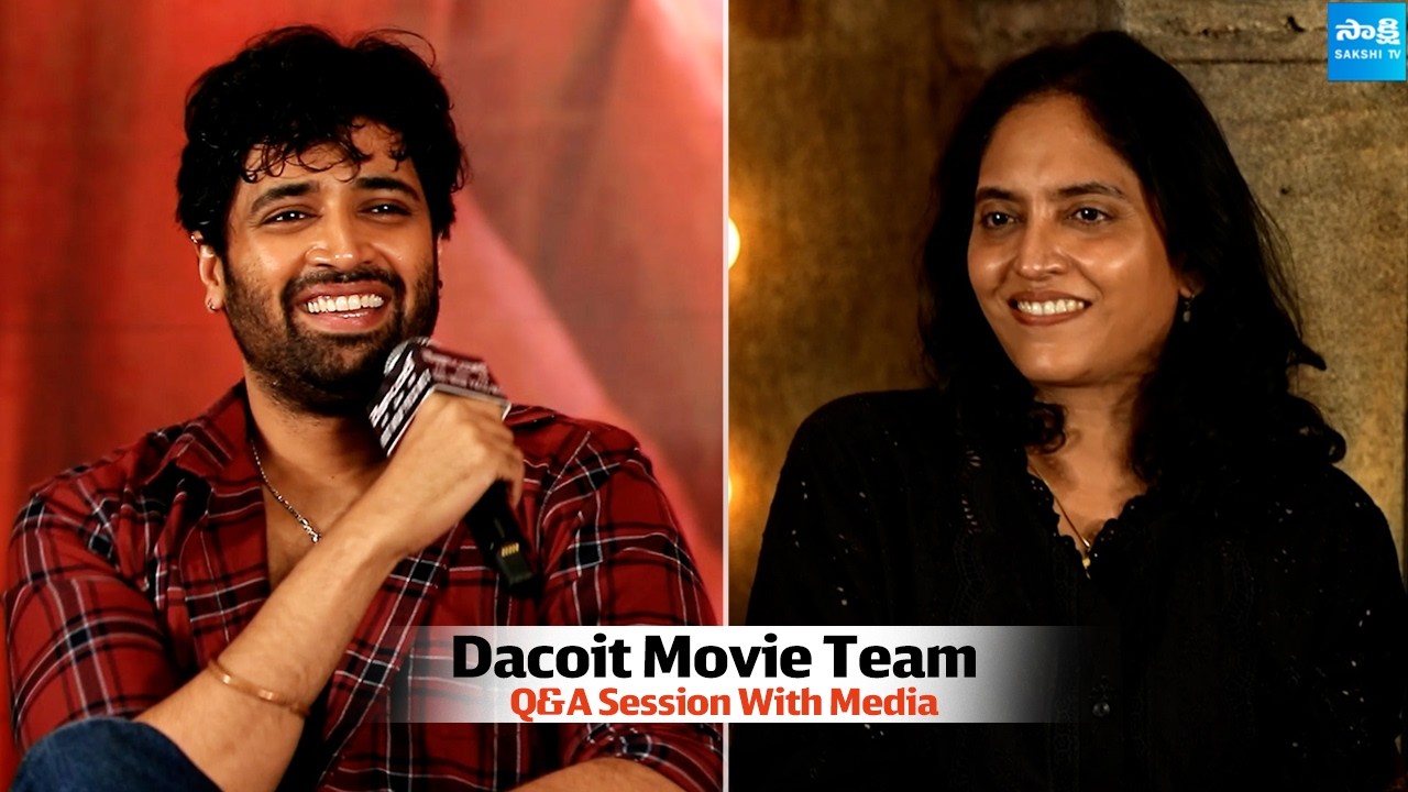 Dacoit Movie Team Q&A Session With Media at Shoot Wrap Press-Meet | Adivi Sesh | Mrunal Thakur |