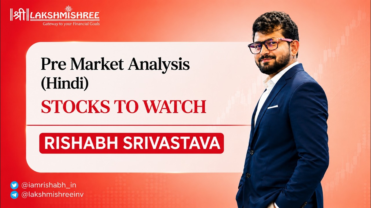 Pre-Market Analysis | 12 August 2026 | Stocks To Watch | Lakshmishree Investments