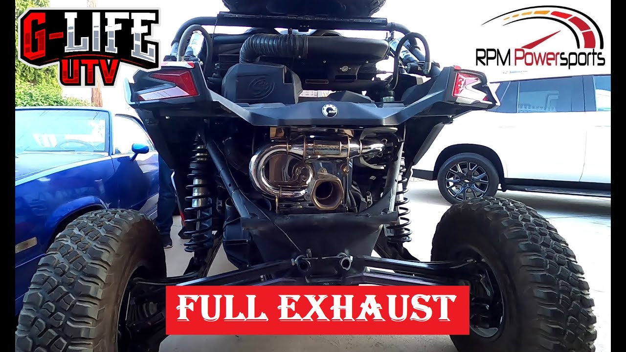 Удаление CAT RPM POWERSPORTS и глушителя SPORT Ep 212
