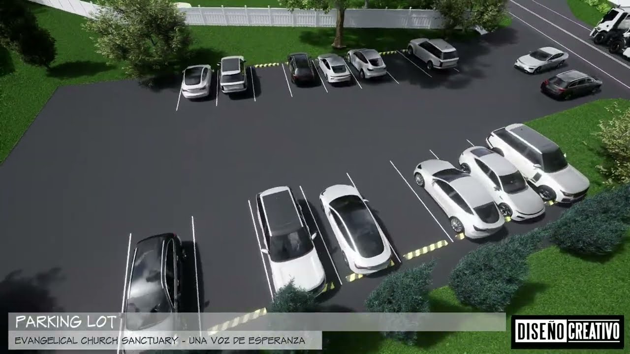 VIDEO 3D DE LA CONSTRUCCIÓN DEL TEMPLO, Iglesia Evangélica Una Voz de Esperanza, Frederick, Maryland